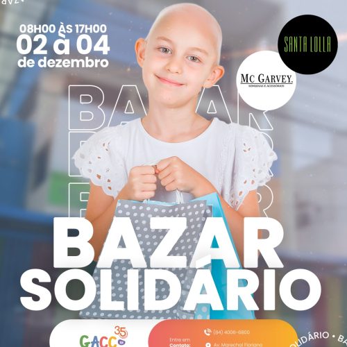 Bazar Santa Lolla e McGarvey no GACC-RN segue até amanhã (4)