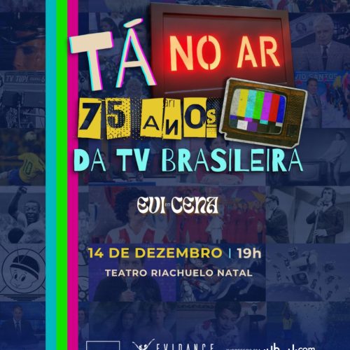 Espetáculo de dança celebra 75 anos da Televisão Brasileira com mais de 15 ritmos em cena