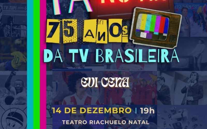 Espetáculo de dança celebra 75 anos da Televisão Brasileira com mais de 15 ritmos em cena