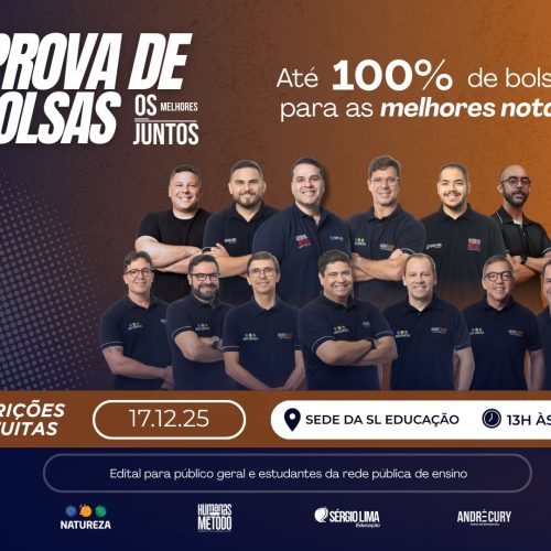 SL Educação realiza concurso de bolsas com 100% de gratuidade para alunos da rede pública