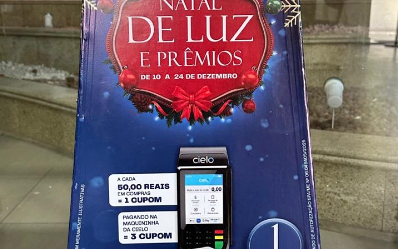 Sorteio do “Natal de Luz e Prêmios CDL Natal” acontece nesta terça-feira (30)