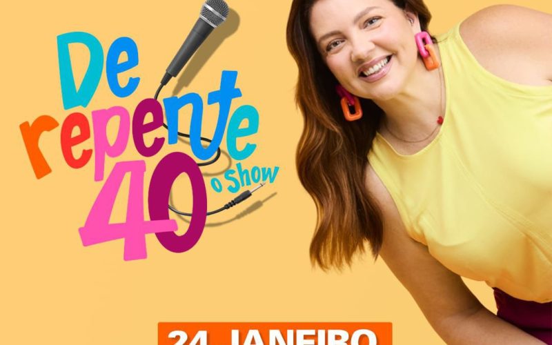 Humorista Arianna Nutt volta a Natal no dia 24 com seu stand up “De Repente 40”