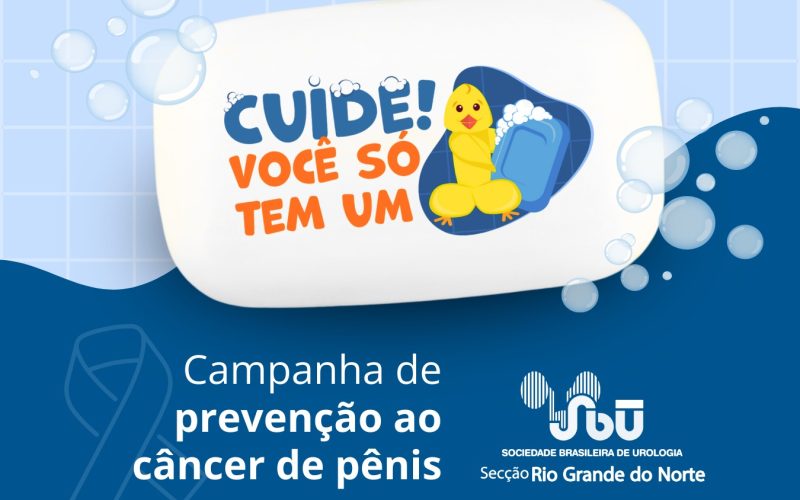 Câncer de pênis pode ser evitado com água e sabão, alerta a SBU-RN