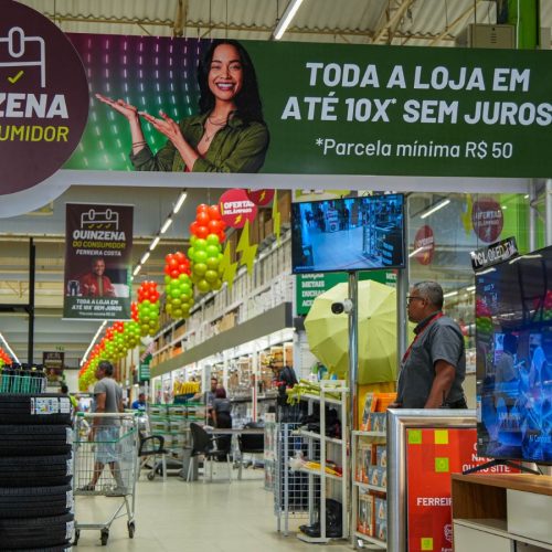 Ferreira Costa inicia Quinzena do Consumidor com descontos acima de 40%