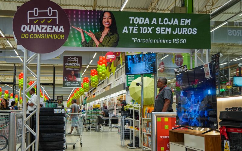 Ferreira Costa inicia Quinzena do Consumidor com descontos acima de 40%