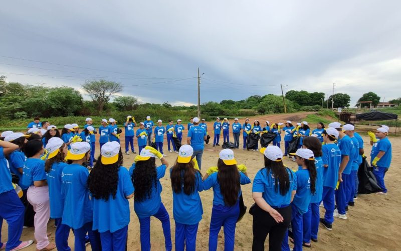 Projeto Vale Sustentável mobiliza mais de 237 voluntários em mutirão de limpeza no RN