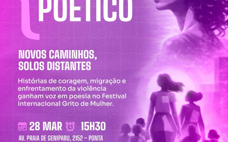 Sarau integra Festival Grito de Mujer acontece em Natal neste sábado (28)