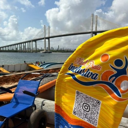 Praia Inclusiva promove manhã de lazer e inclusão na Redinha neste sábado