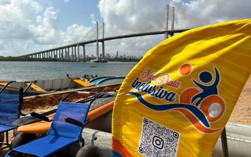 Praia Inclusiva promove manhã de lazer e inclusão na Redinha neste sábado