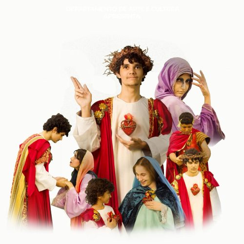 Paixão de Cristo: estudantes entram em cena para interpretar o martírio e a ressureição de Jesus