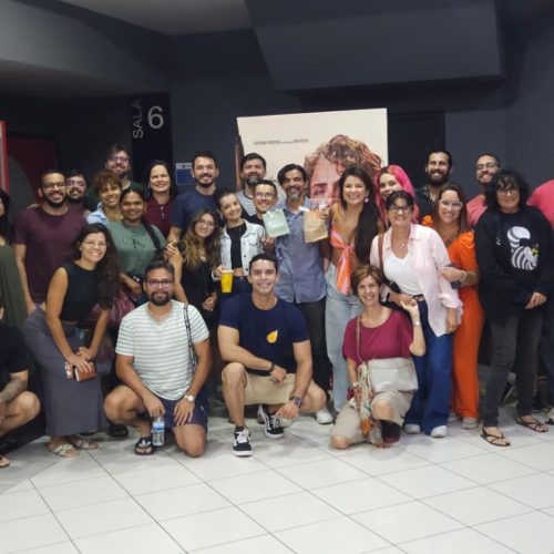 Moviecom do Praia Shopping reune imprensa para pré-estreia do filme “Rio de Sangue”