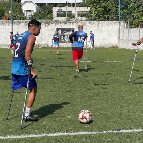 Sadef realiza seleção para equipe de futebol de amputados