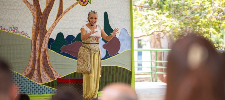 “1, 2, 3… conto outra vez” estará no Bosque Encena do próximo domingo