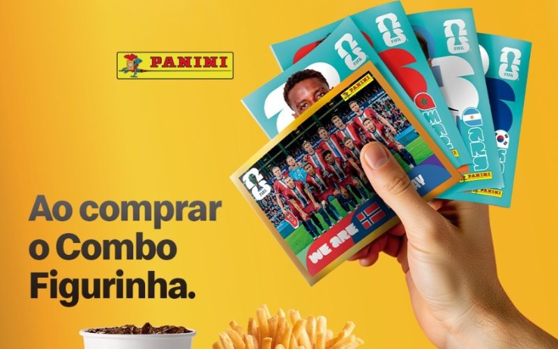 McDonald’s e Panini celebram a tradição da Copa: completar o álbum oficial do mundial