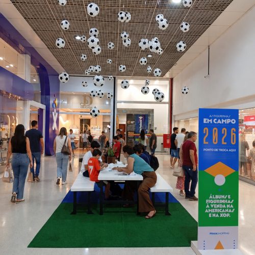 Clima de Copa impulsiona comércio e transforma shopping em ponto de encontro de torcedores