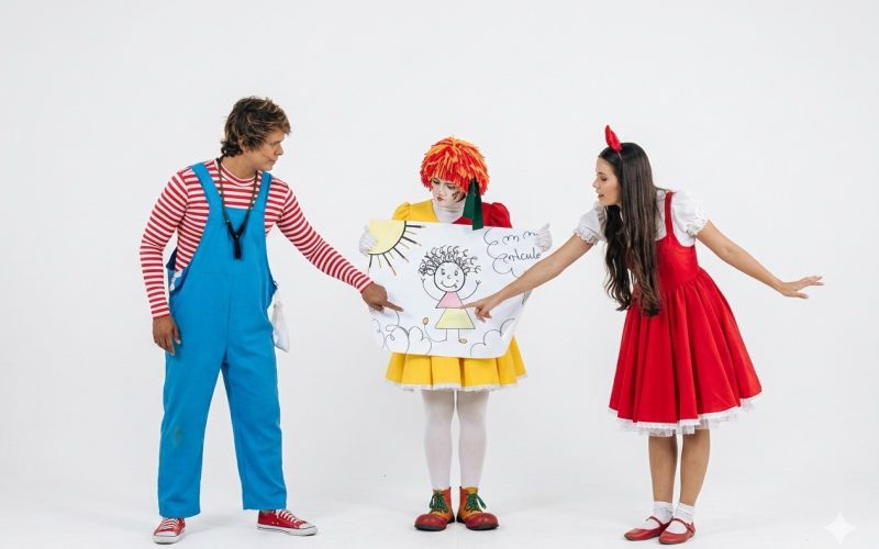 A boneca mais queridinha de pano, Emília, em espetáculo no Bosque Encena
