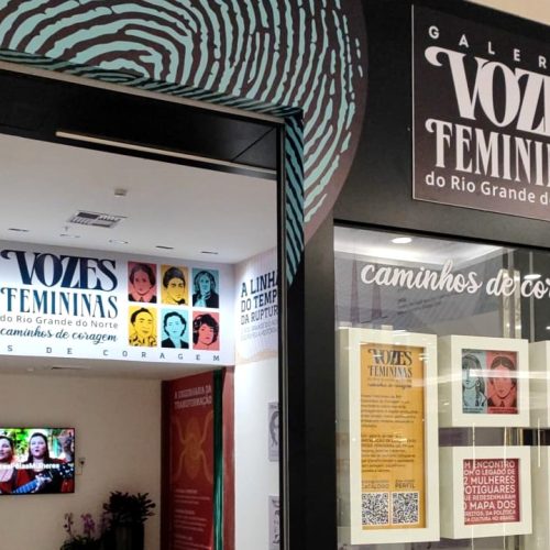 Legados de Coragem: exposição homenageia mulheres potiguares no Natal Shopping