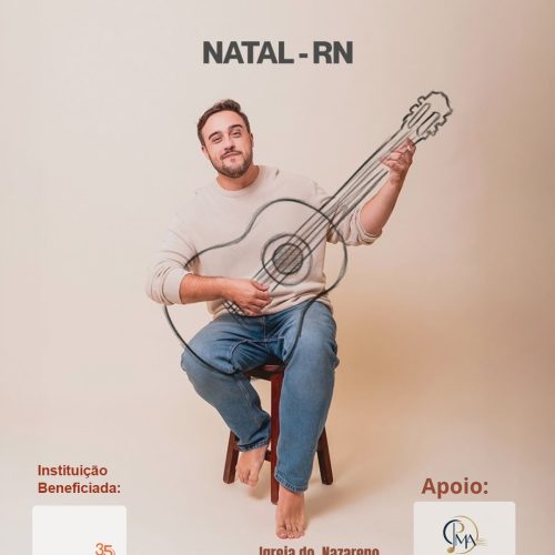 Cantor Pedro Valença apresenta seu show “Minha casa é gente” nesta segunda (25) em Natal
