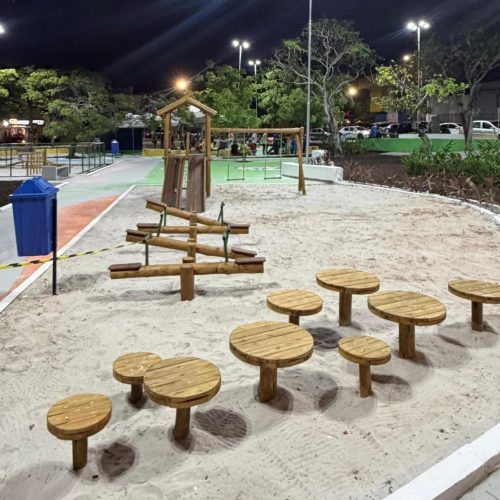 “Praça das Figurinhas” será reinaugurada em Candelária com novo espaço de convivência e lazer para a população