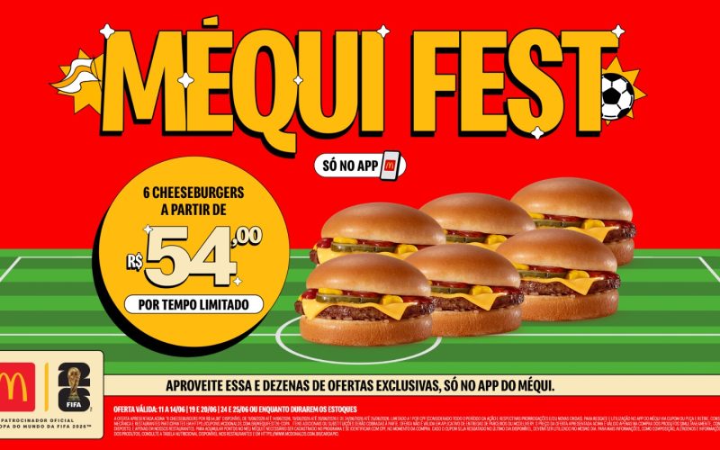 Méqui Fest traz ofertas exclusivas para o período dos jogos na Copa do Mundo FIFA