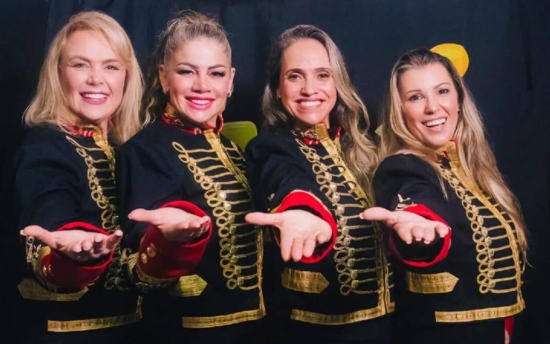 “Xou das Paquitas” chega a Natal com noite de nostalgia e sucessos dos anos 80 e 90