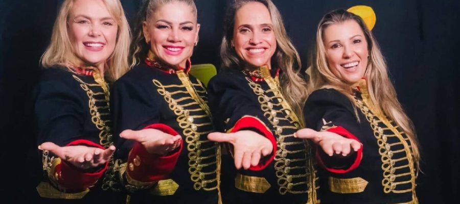 “Xou das Paquitas” chega a Natal com noite de nostalgia e sucessos dos anos 80 e 90