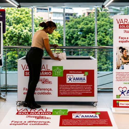 Campanha Varal Solidário promove arrecadação de roupas e cobertores para pessoas em situação de vulnerabilidade