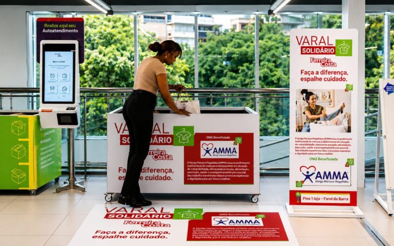 Campanha Varal Solidário promove arrecadação de roupas e cobertores para pessoas em situação de vulnerabilidade