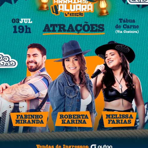 IV Arraiá do Alvará celebra a cultura nordestina com grandes atrações em Natal