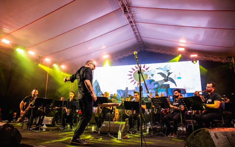 SESI-RN encerra programação gratuita em Serra de São Bento com concerto da SESI Big Band e artistas potiguares