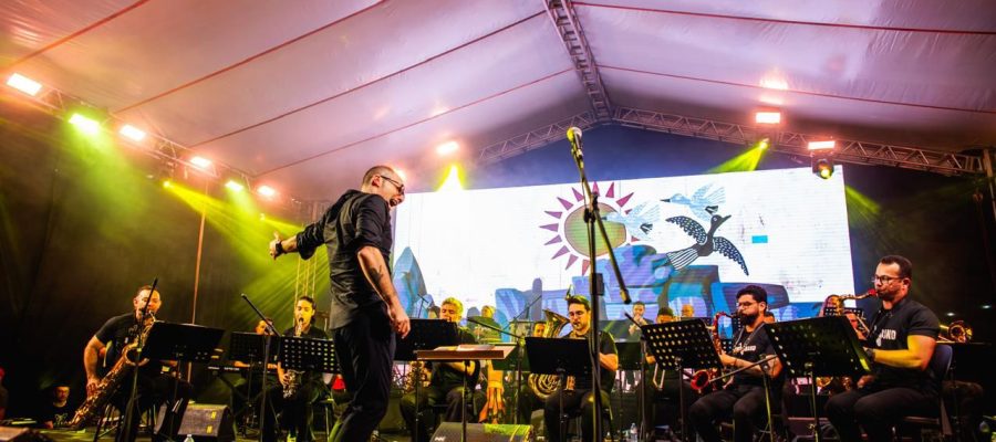 SESI-RN encerra programação gratuita em Serra de São Bento com concerto da SESI Big Band e artistas potiguares