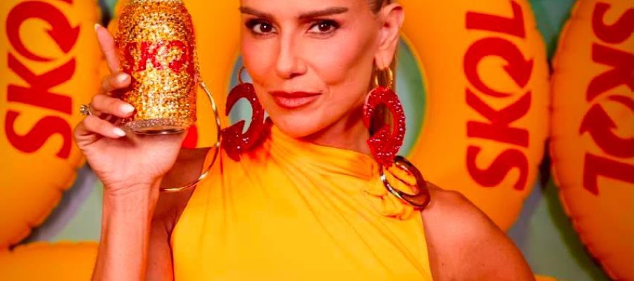 A convite de Skol, Deborah Secco vive experiências no Fortal e marca presença no Camarote Skol