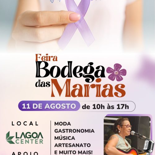 Feira Bodega das Marias transforma Agosto Lilás em movimento de empreendedorismo