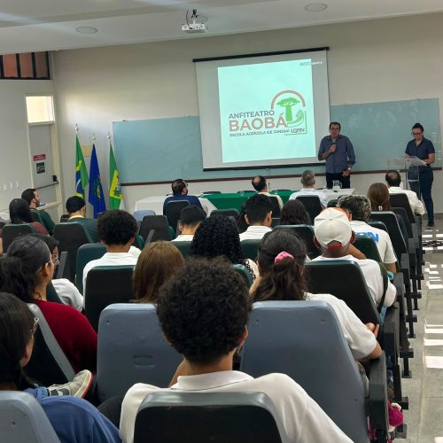 Escola Agrícola de Jundiaí realiza palestra na inauguração do novo Anfiteatro Baobá em Macaíba