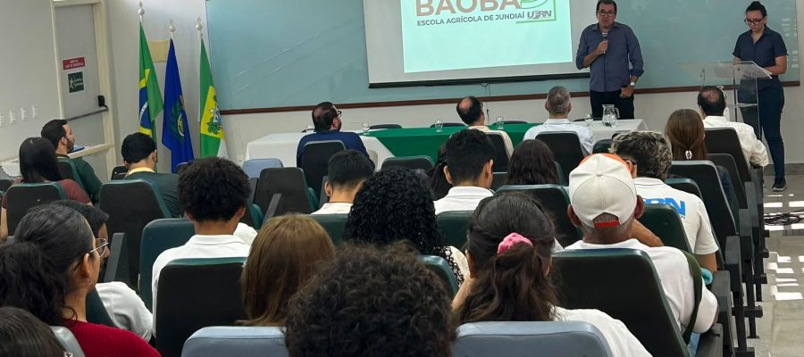 Escola Agrícola de Jundiaí realiza palestra na inauguração do novo Anfiteatro Baobá em Macaíba