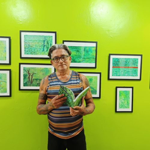 De Manaus ao Caribe: artista plástico Carlos Sérgio Borges lança livro e exposição “Amigos na Estrada Verde”