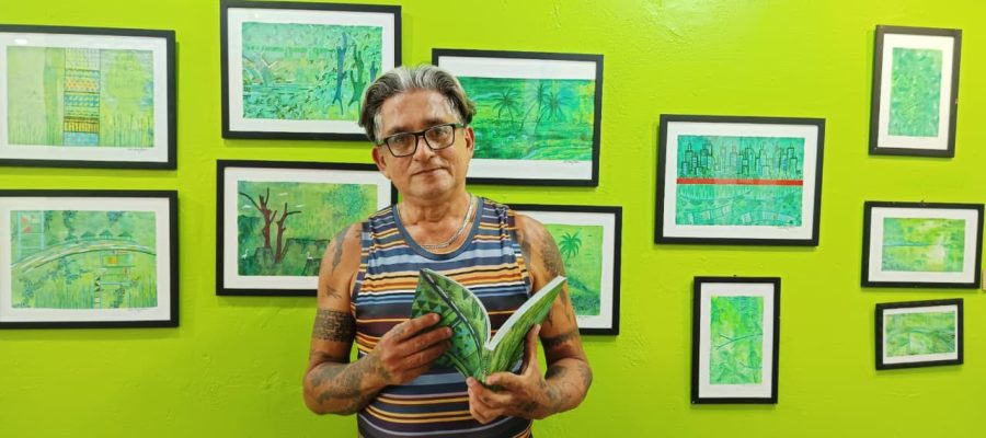 De Manaus ao Caribe: artista plástico Carlos Sérgio Borges lança livro e exposição “Amigos na Estrada Verde”