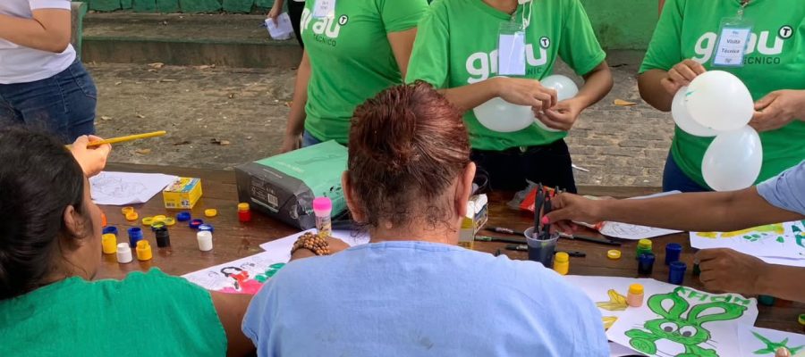 Grau Técnico promove ação social no Hospital Geral João Machado com o movimento “Grau pela Vida”