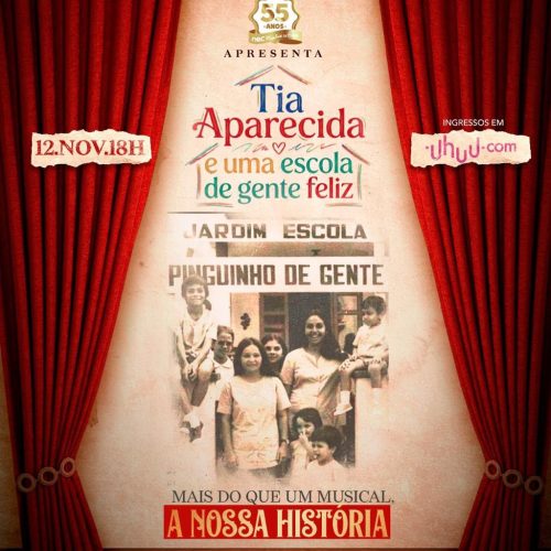 História de 55 anos do NEC Pinguinho de Gente inspira musical que chega ao Teatro Riachuelo