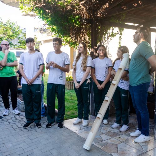Com população cada vez mais idosa, alunos do Colégio Monte desenvolvem soluções para instituição de acolhimento em Natal