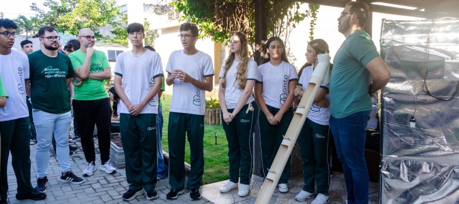 Com população cada vez mais idosa, alunos do Colégio Monte desenvolvem soluções para instituição de acolhimento em Natal