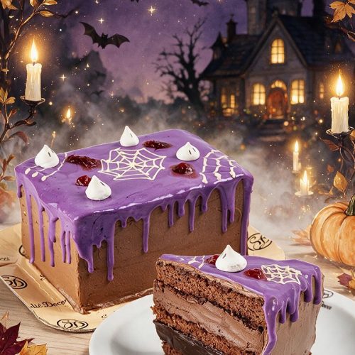 Halloween ganha sabor de chocolate com bolo da Sodiê Doces