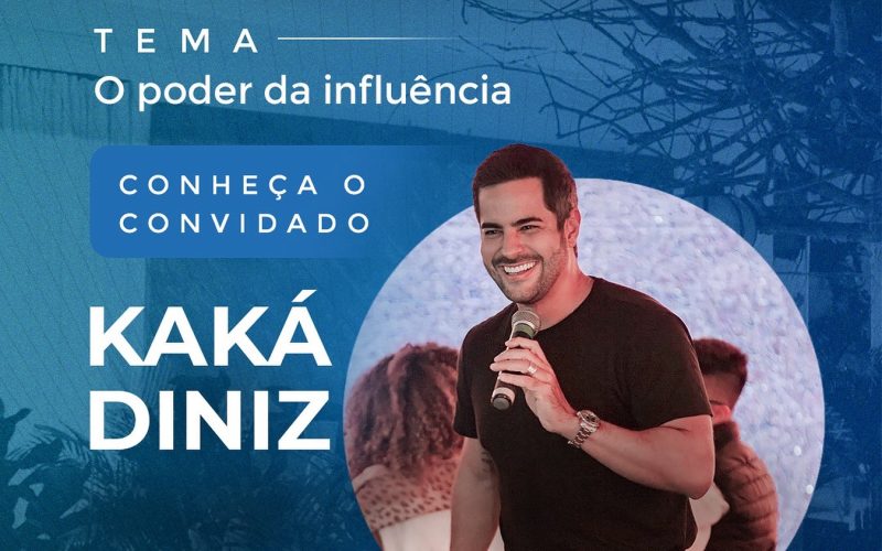 LIDE RN traz Kaká Diniz para falar sobre “O Poder da Influência” nesta sexta (19) em Natal