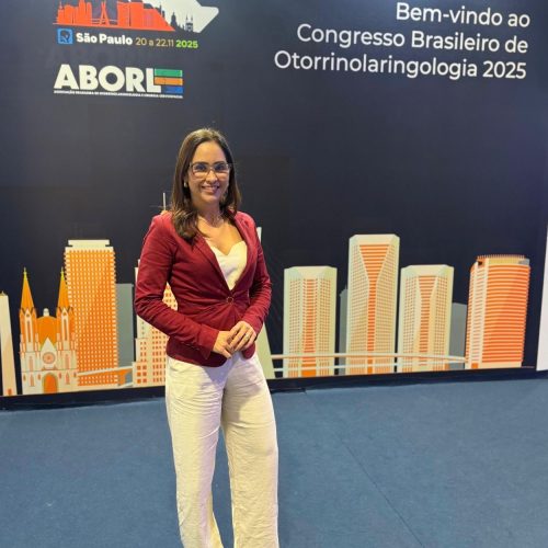 Médica potiguar é destaque no Congresso Brasileiro de Otorrinolaringologia com case de Neuromodulação