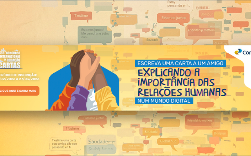 Concurso Internacional de Cartas está com inscrições abertas; Saiba como participar