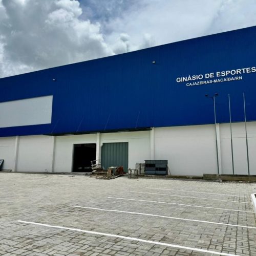 Maior ginásio de esportes de Macaíba será inaugurado sexta (13) em Cajazeiras