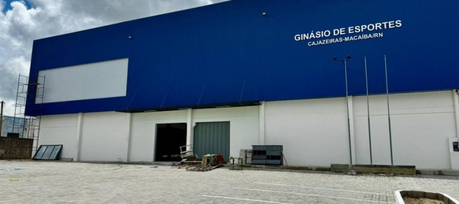 Maior ginásio de esportes de Macaíba será inaugurado sexta (13) em Cajazeiras