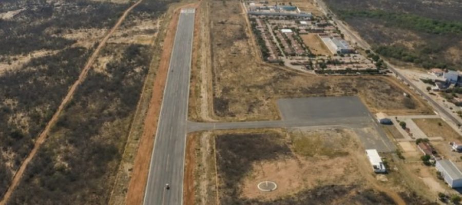 Aeroporto de Caicó volta a operar após mais de quatro anos de interdição