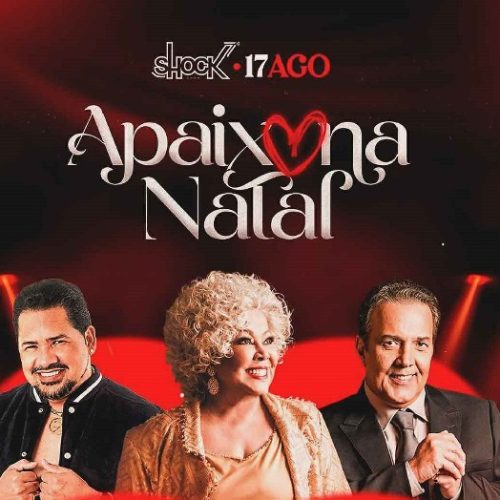 Zezo, Alcione e José Augusto são atrações confirmadas do “Apaixona Natal” no dia 17