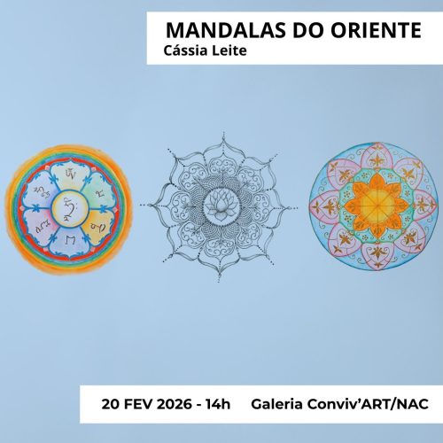 Galeria Conviv’Art promove a exposição Mandalas do Oriente